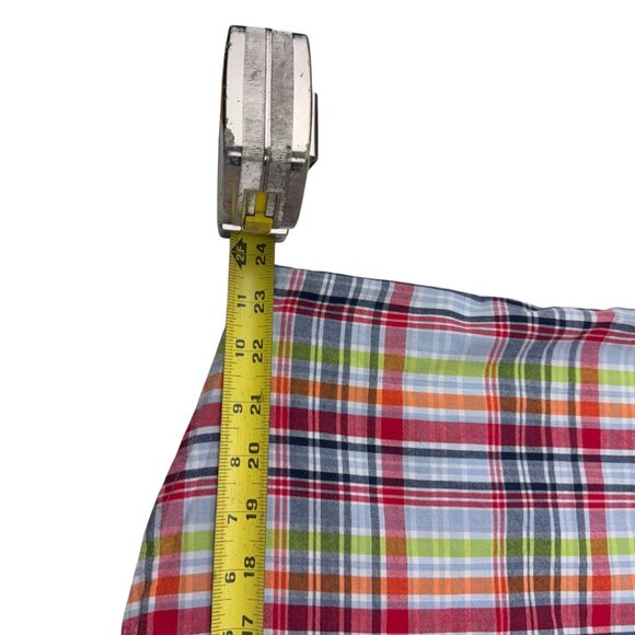 Viyella Mens XL Cotton Oxford Check Classic Fit Short Sleeve Button Up - Picture 4 of 7